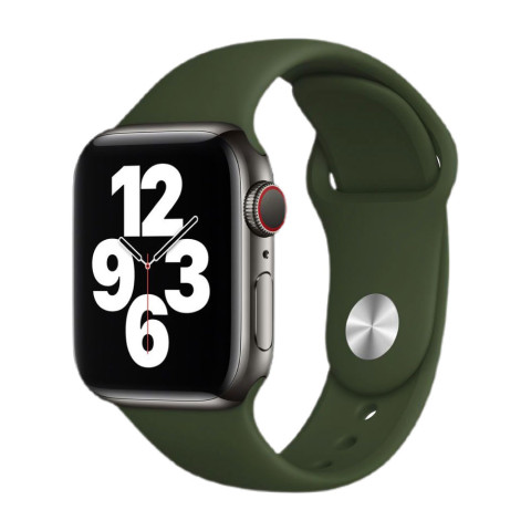 Ремінець для Apple watch 38/40/41mm Sport Band S/M Army green